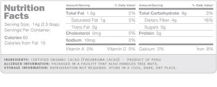 Navitas Organic Cacao Powder - 227g