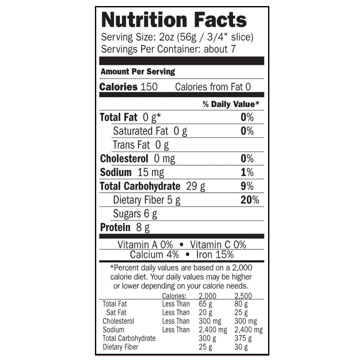 MANNA BREAD CINNAMON DATE 400G