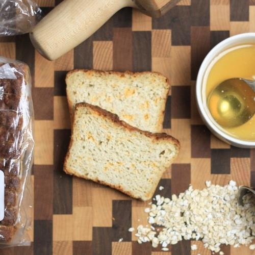 TOTALLY GLUTEN FREE BAKERY CHEESE BREAD NO EGG - LOAF