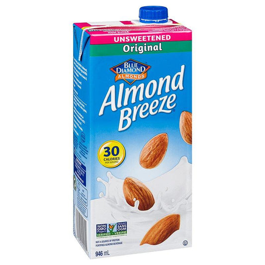 BLUE DIAMOND ALMOND BREEZE ORIGINAL UNSWEETENED 946ML