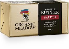 ORGANIC MEAEDOW BUTTER SALTED 454G