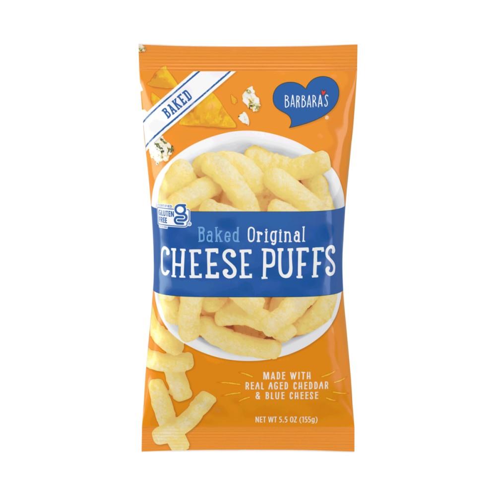 BAKED CHEEZ PUFFS - ORIGINAL CHEDDAR & BLUE CHEESE / 155g