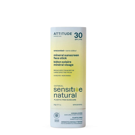 SUNSCREEN FACE STICK (SENSITIVE SKIN) - 30 SPF / UNSCENTED / 20g