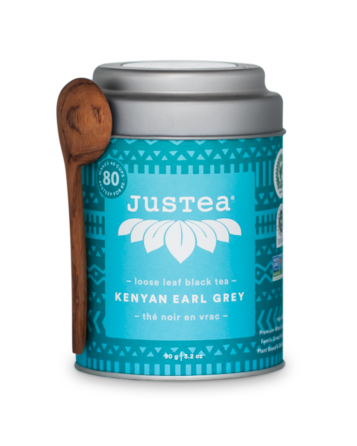 JUSTEA BEVERAGES INC KENYAN EARL GREY LOOSE LEAF, 100G