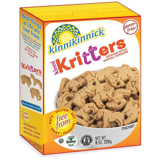 KINNIKINNICK KRITTERS GRAHAM COOKIES 220G