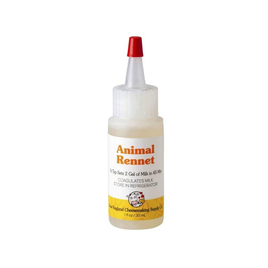 NEW ENGLAND CHEESEMAKING ANIMAL RENNET - 2 floz / 60ml