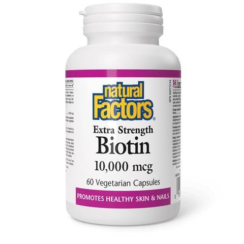 Biotine 10 000mcg. 60 Capsules.