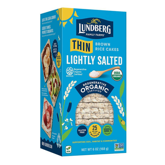 LUNDBERG RICE CAKES BR RICE SALTED 24 CAKES