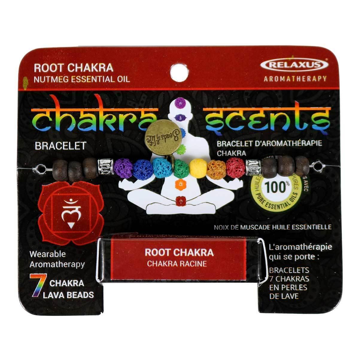 RELAXUS CHAKRA BRACELET NUTMEG
