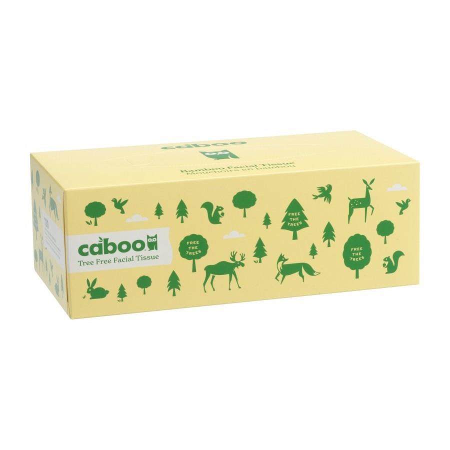 BAMBOO FACIAL TISSUES - 120 SHEETS