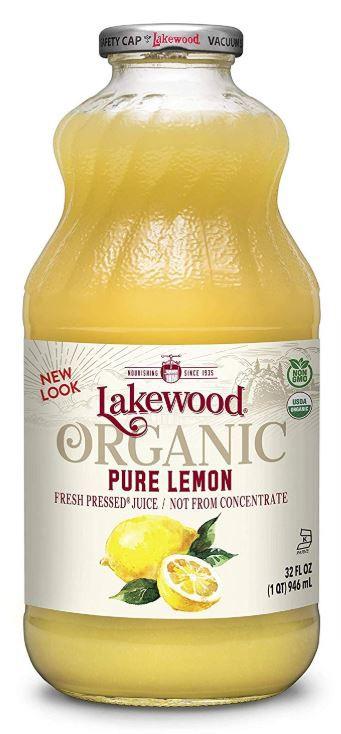 LAKEWOOD JUICE PURE LEMON 946ML