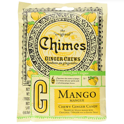 CHIMES GINGER CHEWS MANGO 141.8G