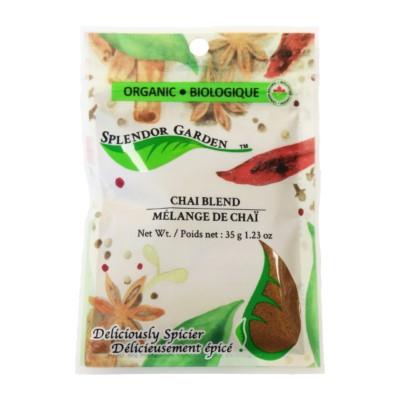 SPLENDOR GARDEN CHAI BLEND ORGANIC 35G.
