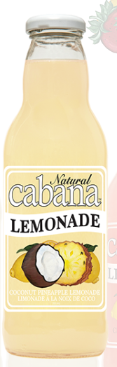 CABANA LEMONADE COCONUT PINEAP 591ML