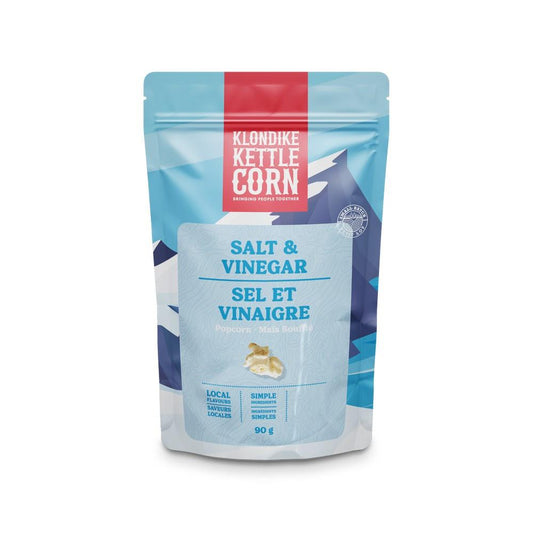 KLONDIKE KETTLE CORN - SALT & VINEGAR / 90g