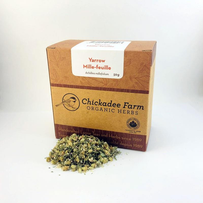 Chickadee Farm Organic Yarrow Tea, 50g