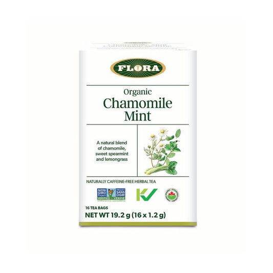 FLORA TEA CHAMOMILE MINT - 16 TBAGS