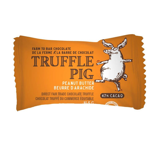 HAGENSBORG CHOCOLATES LTD. TRUFFLE PIG PEANUT BUTTER, 11.5G
