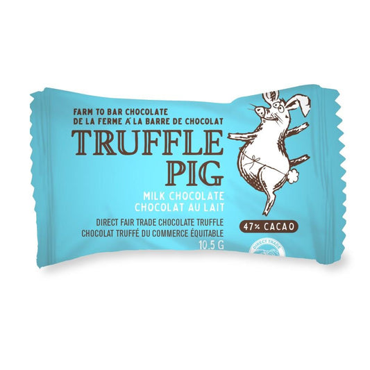 HAGENSBORG CHOCOLATES LTD. TRUFFLE PIG ORIGINAL MILK, 11.5G
