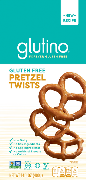 Glutino Gluten Free Pretzel Twists - 400g