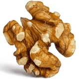 WALNUTS HALVES ORGANIC, PER KG