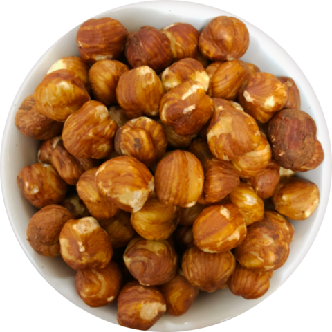 HAZELNUTS ORGANIC, PER KG