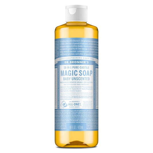 CASTILE SOAP - UNSCENTED / 472ml