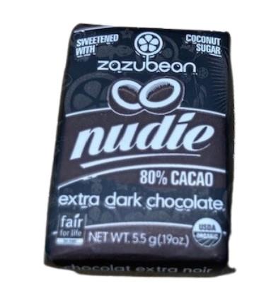 ZAZUBEAN DARK CHOC TEEZERS 80% OR SEASALT ALMOND / 5.5G