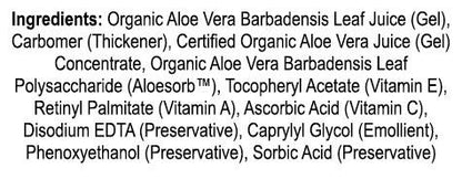 Soothing 99 % Aloe Vera Moisturizer - 4 oz