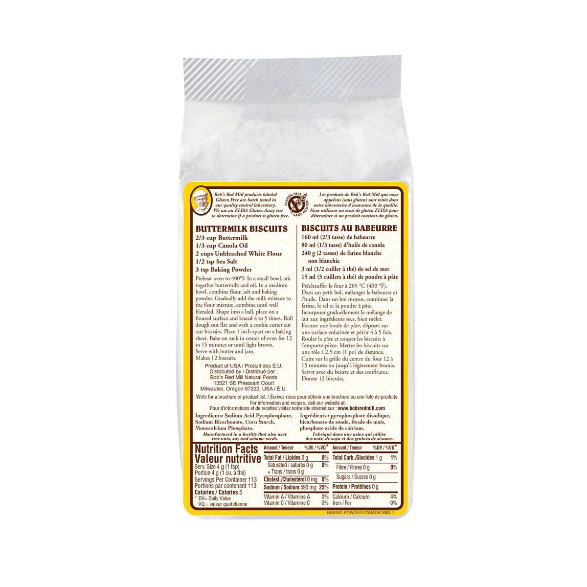 Baking Powder (Aluminium Free) - 453 g