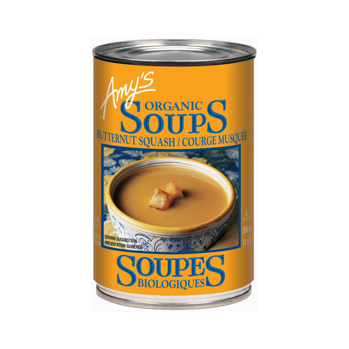 ORGANIC BUTTERNUT SQUASH SOUP - 398ml