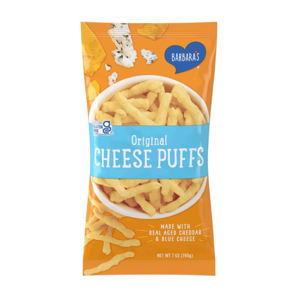 CHEEZ PUFFS - ORIGINAL CHEDDAR & BLUE CHEESE / 198g