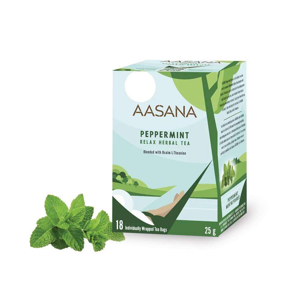 RELAX HERBAL TEA - PEPPERMINT / 18 TEA BAGS