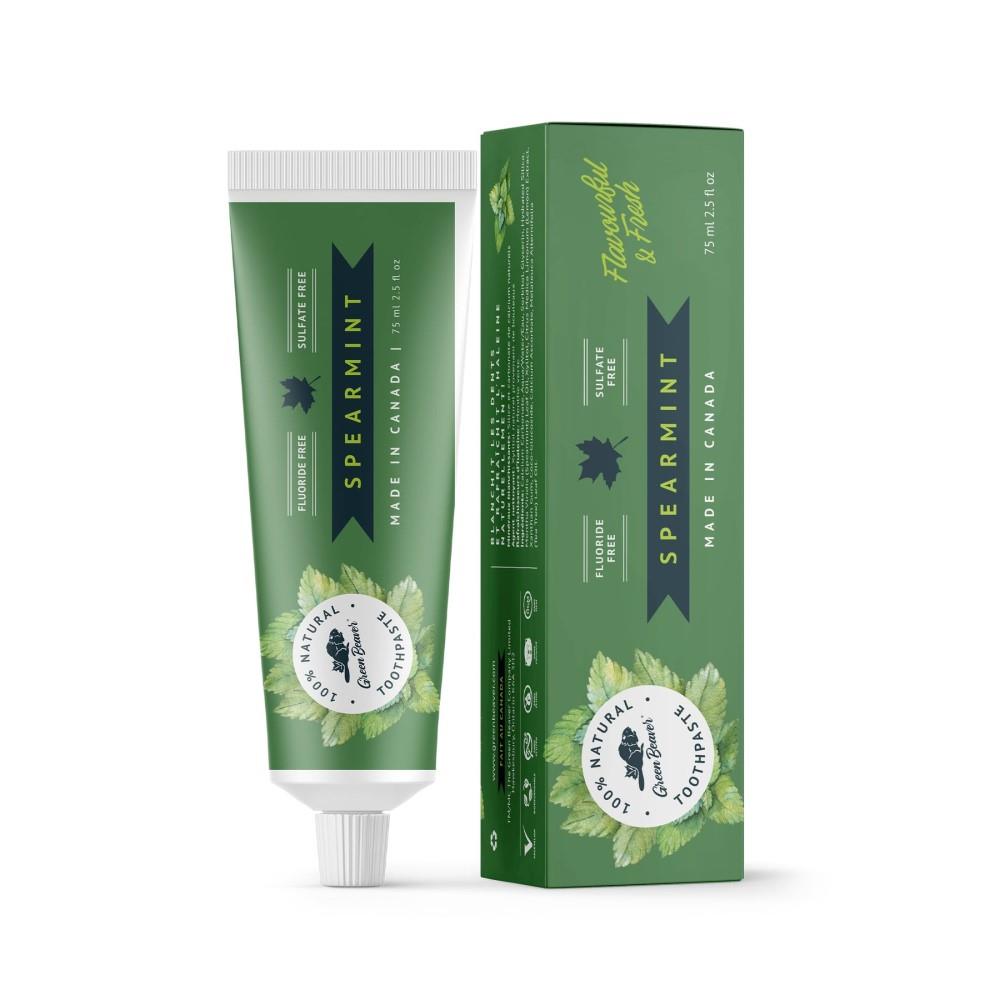 Green Beaver Natural Toothpaste (Spearmint) - 75ml