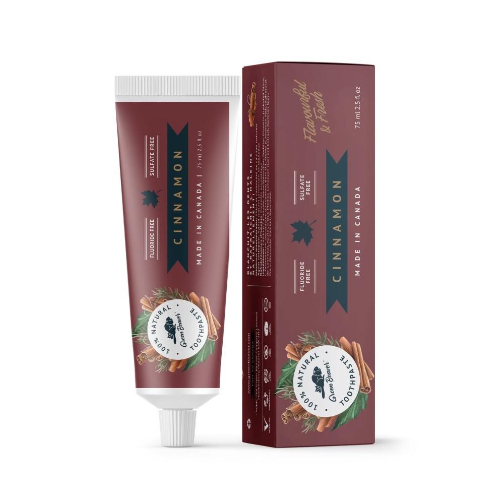 Green Beaver Natural Toothpaste (Cinnamon) - 75ml