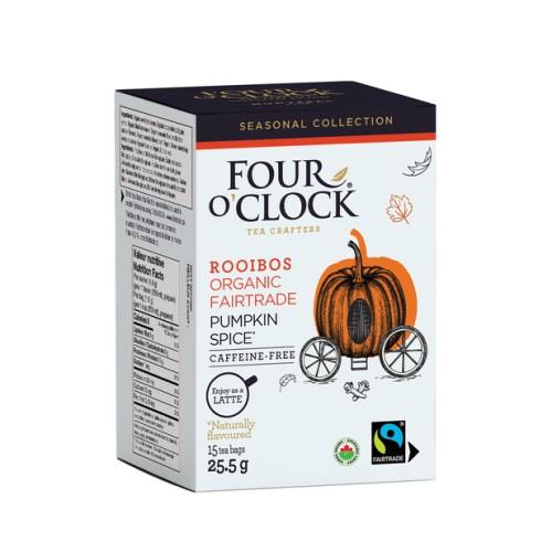 PUMPKIN SPICE ROOIBOS TEA - 15 TEA BAGS