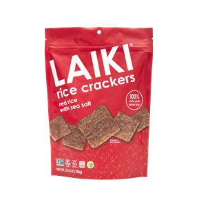 LAIKI RICE CRACKERS RED 100G
