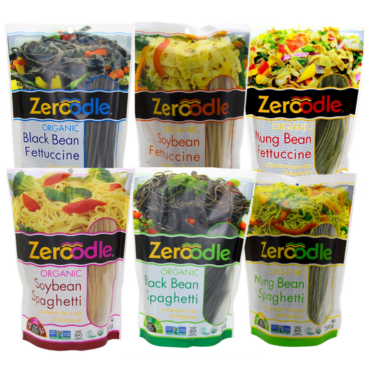 ZEROODLE FETTUCCINE BLACK BEAN