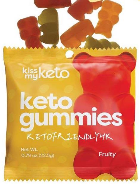 KISSMYKETO GUMMMIES FRUITY 22.5G