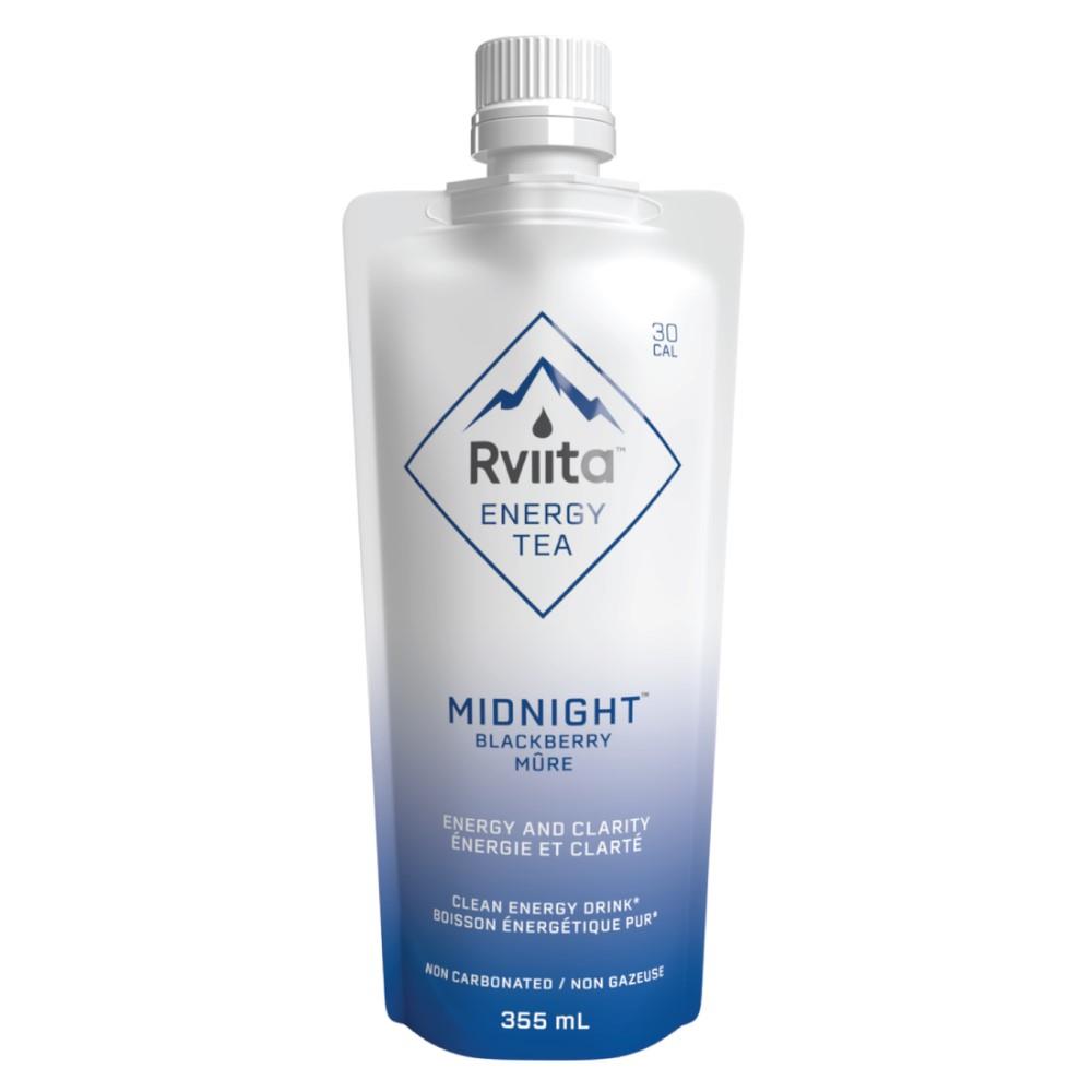 RVIITA ENERGY TEA MIDNIGHT BLACKBERRY - 355ML