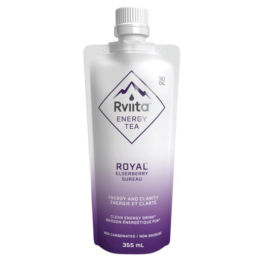 RVIITA ENERGY TEA ROYAL ELDERBERRY 355ml