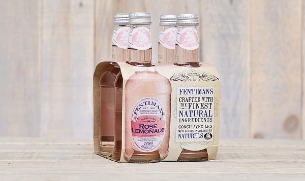 FENTIMANS SODA ROSE LEMONADE 4X275ML