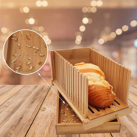 BREAD SLICER BAMBOO EACH