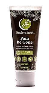 BACK TO EARTH PAIN BE GONE RUB w ARNICA 60ML