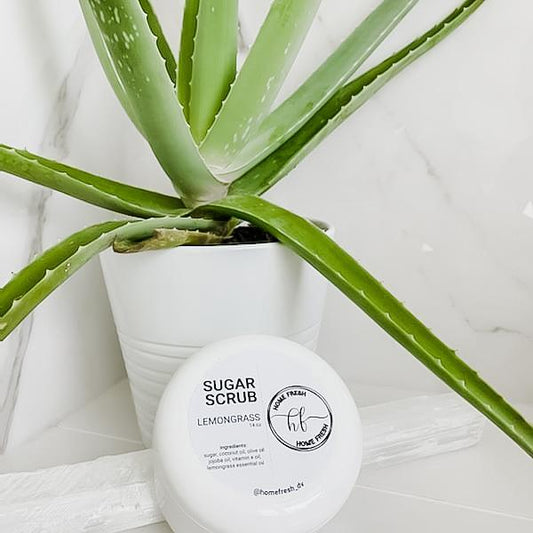 HOME FRESH SUGAR SCRUB UNWIND 237ML