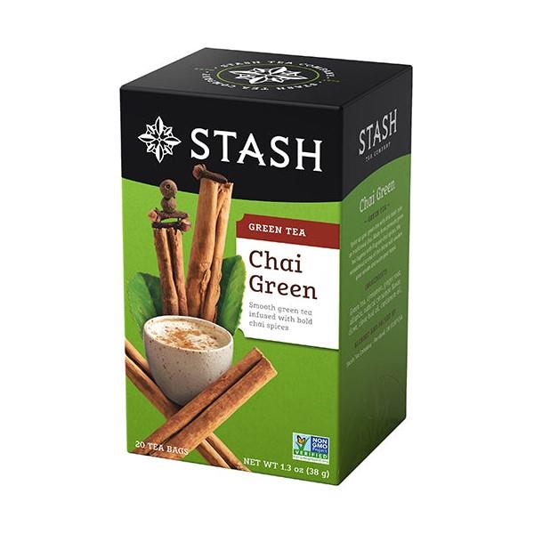 STASH TEA CHAI GREEN TEA 20TBAGS