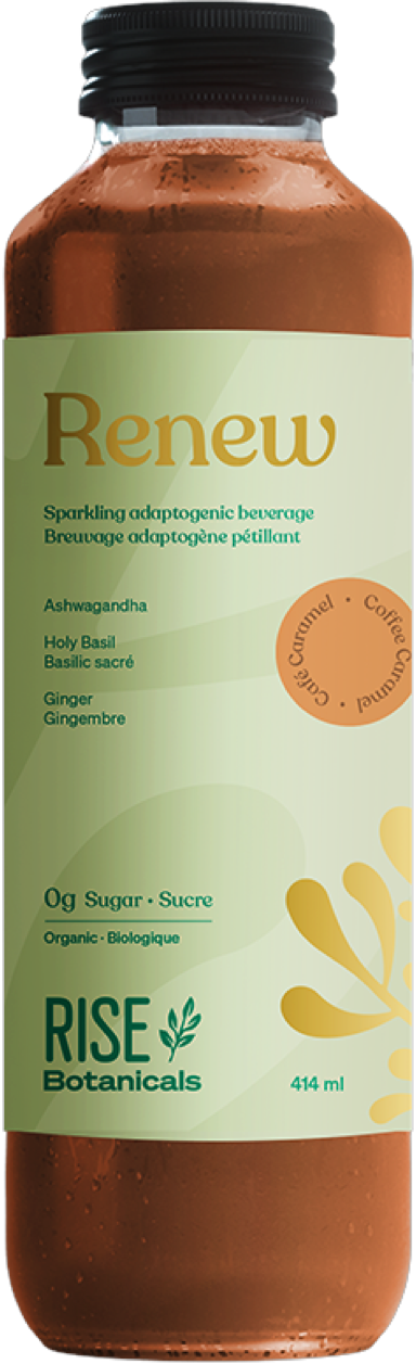 RISE RENEW SPARKLING ADAPTOGENIC BEVERAGE 414ML