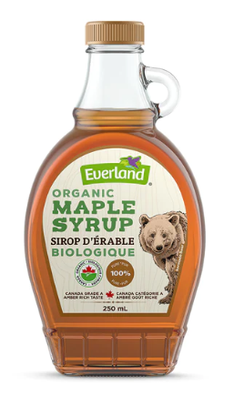EVERLAND MAPLE SYRUP ORGANIC 250 ML