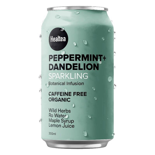 HEALTEA PEPPERMINT + DANDELION 355ml