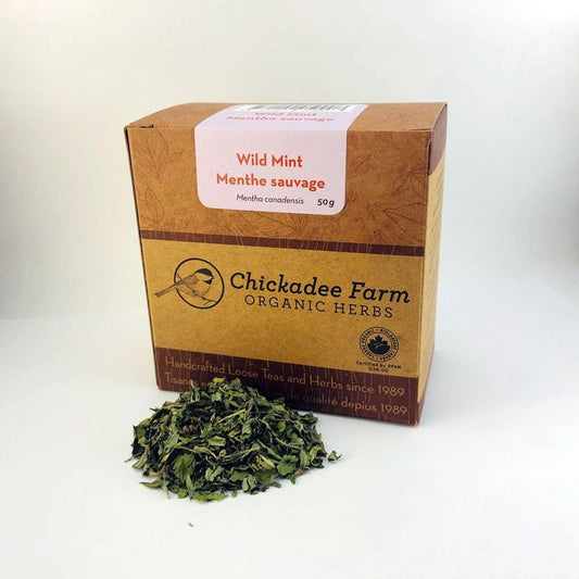 Chickadee Farm Organic Wild Mint Tea, 50g